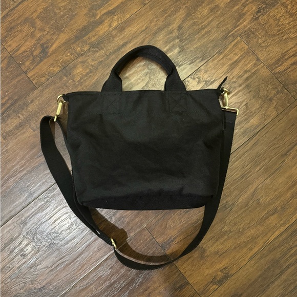 Canvelle Small Crossbody Tote Black - Picture 4 of 10